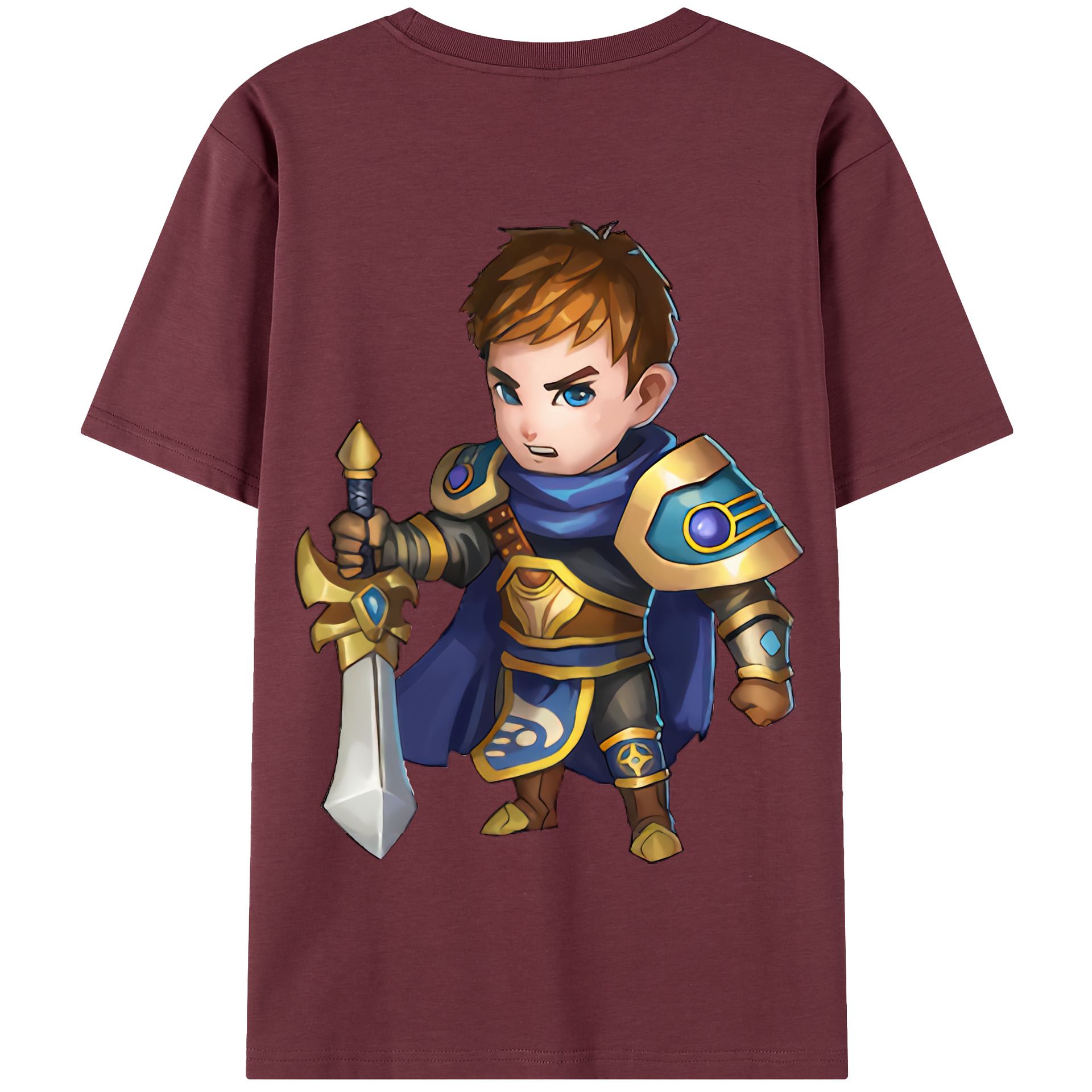 リーグ・オブ・レジェンド League of Legends LOL 綿100％半袖Tシャツ（背面プリント）